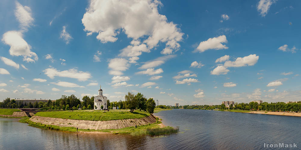 Панорама Волга