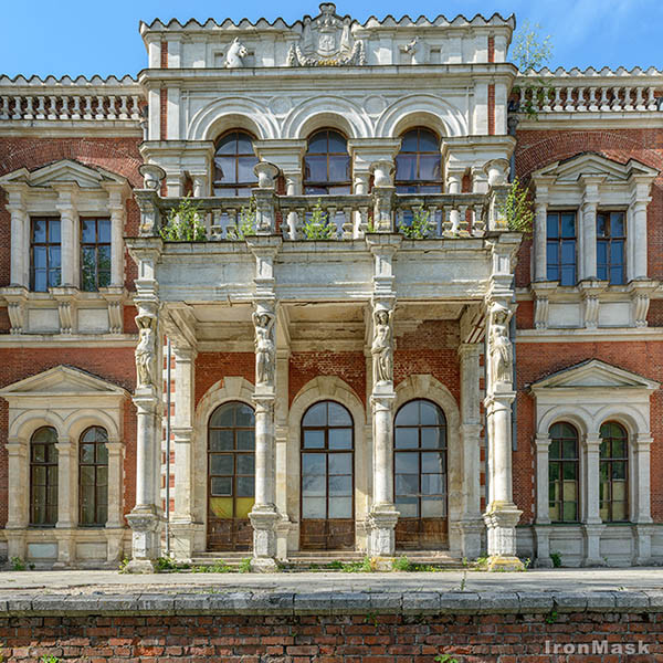 Архитектура дворца Жуковский